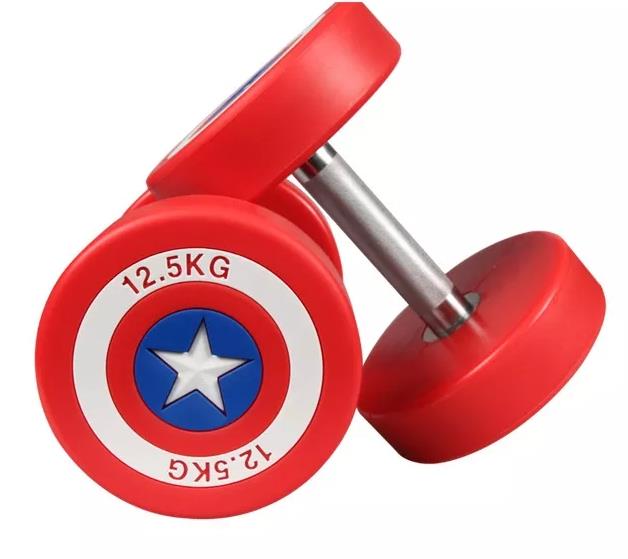 Činky kapitána Ameriky se staly novým favoritem ve fitness průmyslu